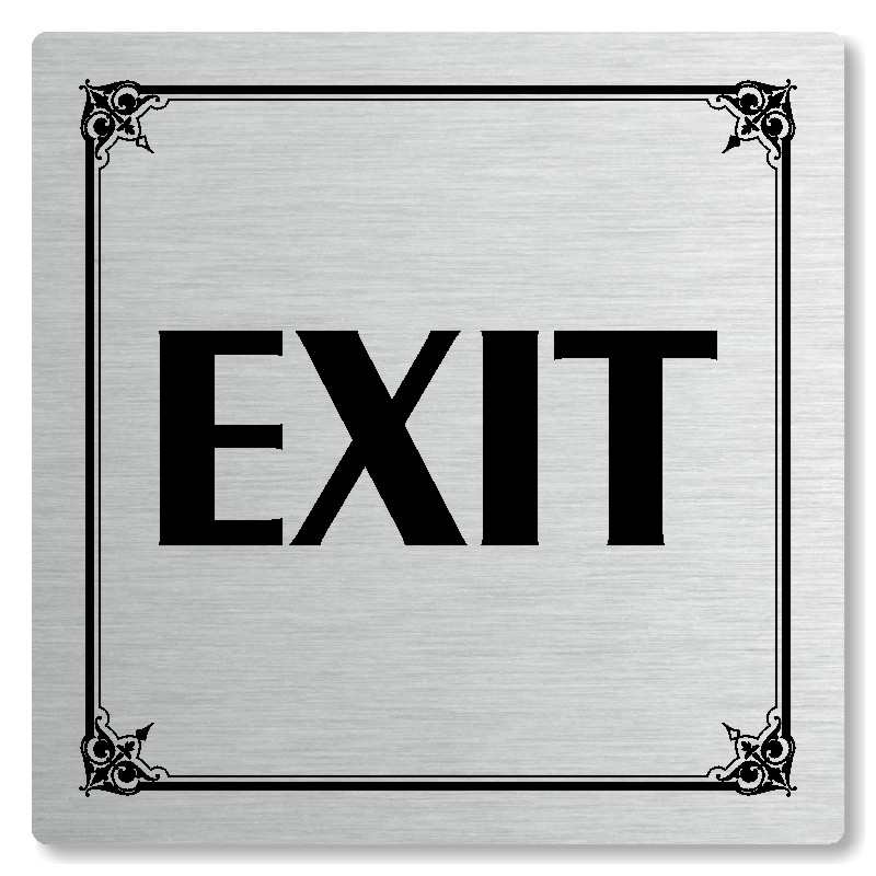 Exit, 148x148mm, stříbrná, Nebraska